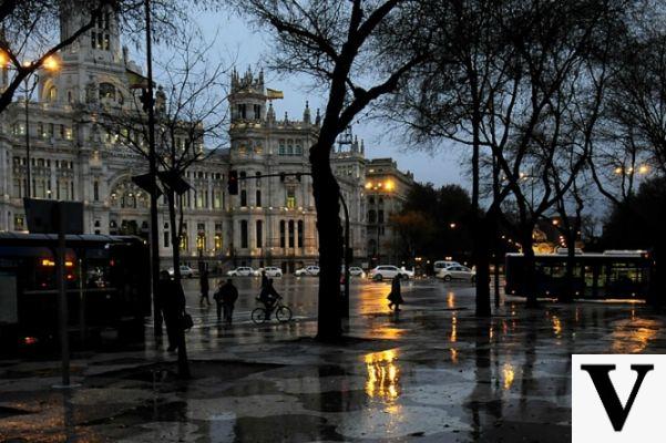 Planes día de lluvia en Madrid
