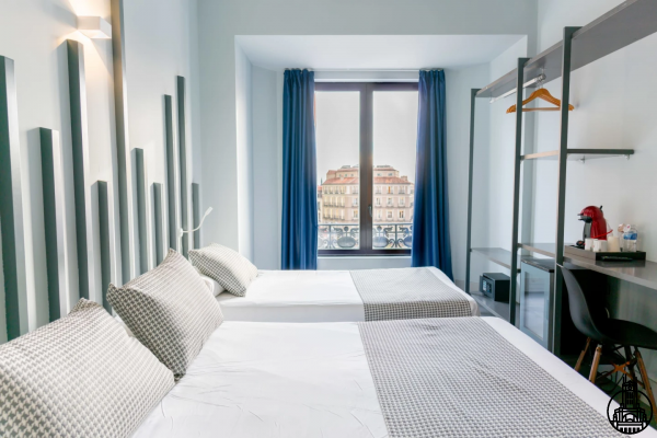 6 sitios donde dormir en Madrid centro barato