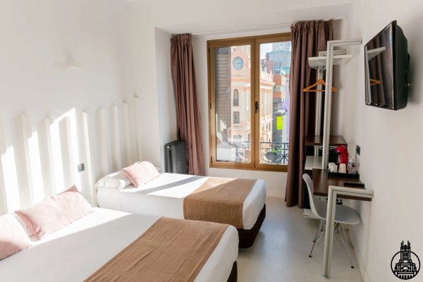 6 sitios donde dormir en Madrid centro barato